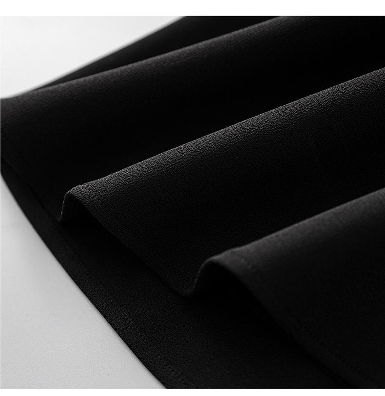 Socialite Beaded Skirt High-End Waist-Slimming Pleated Dress for Women - Summer Edition