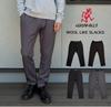Gramicci WOOL LIKE SLACKS Pants, Men's, Japan Limited Edition, GMP5-FJP002 (S, BLACK)