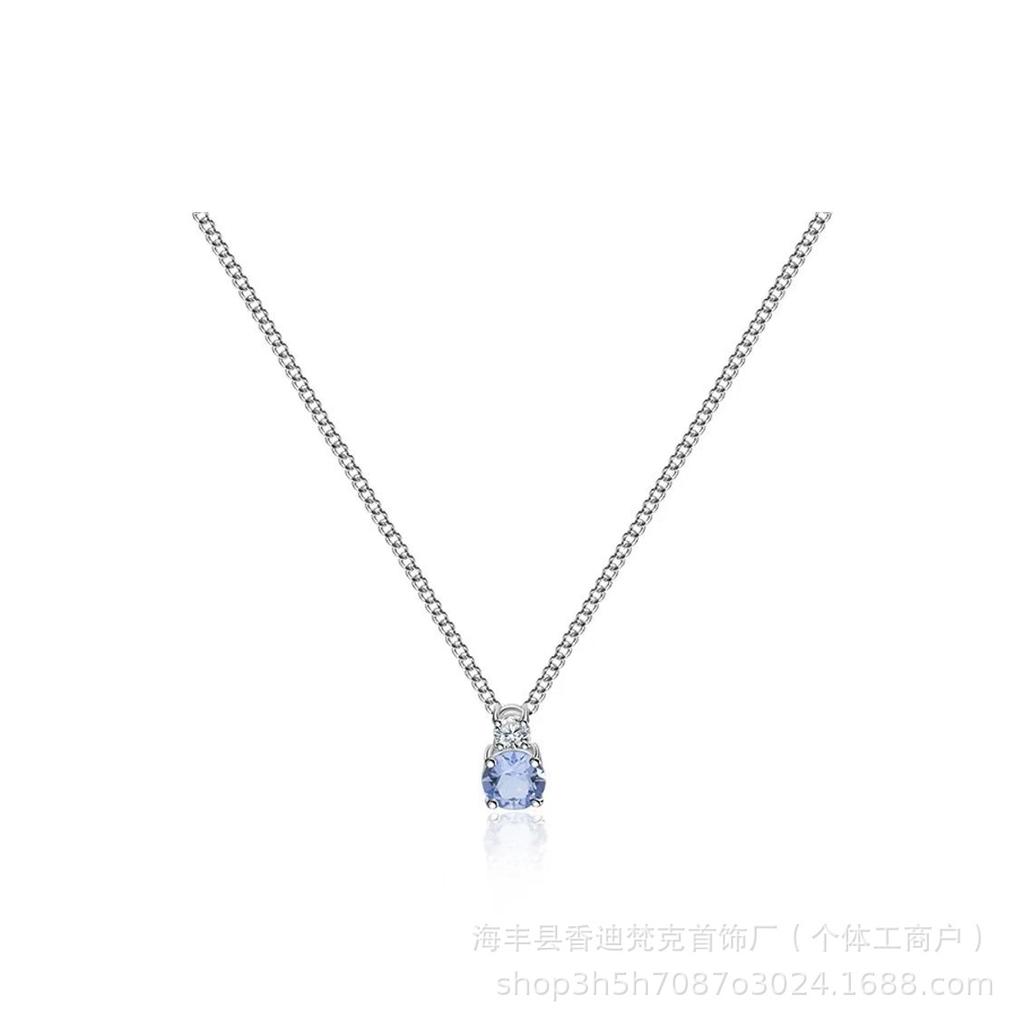 Ji Family Women's High-Quality Heart and Nile Tears Necklace