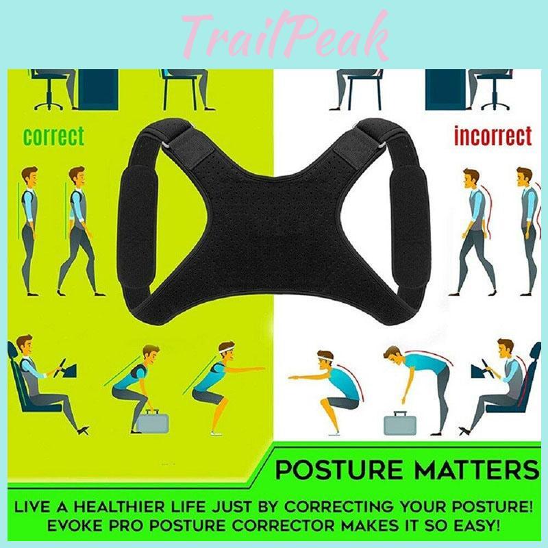 Timeless Design Back Posture Corrector Shoulder Support Brace Belt Therapy