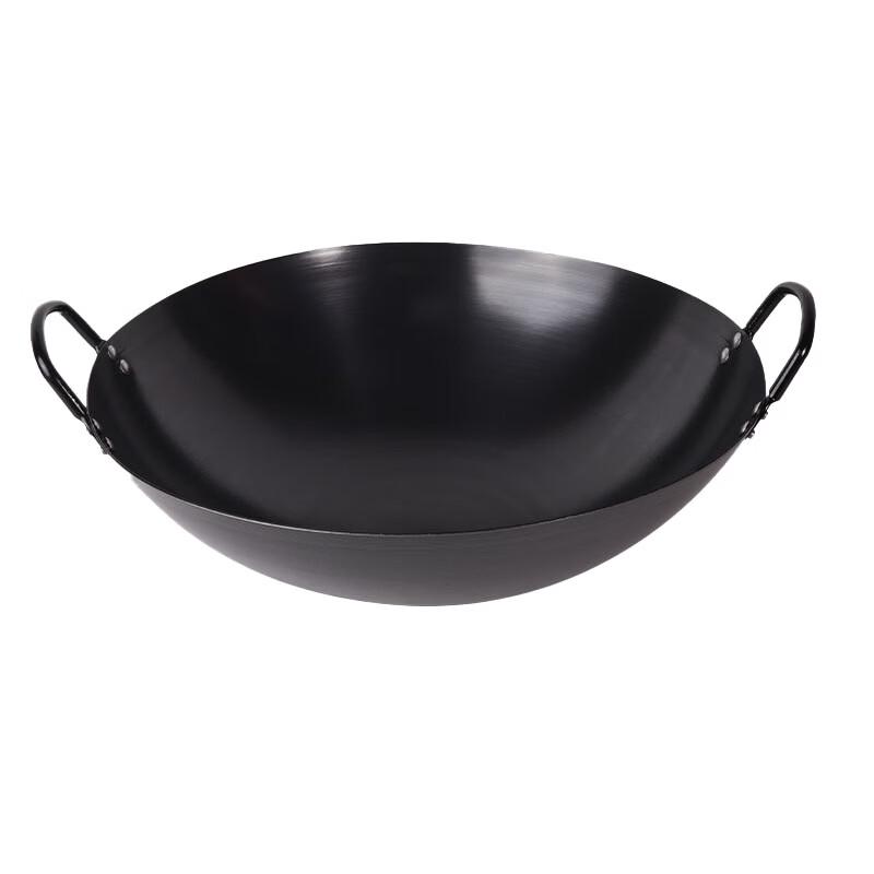 Yimao Double-Handled Wrought Iron Wok 40cm