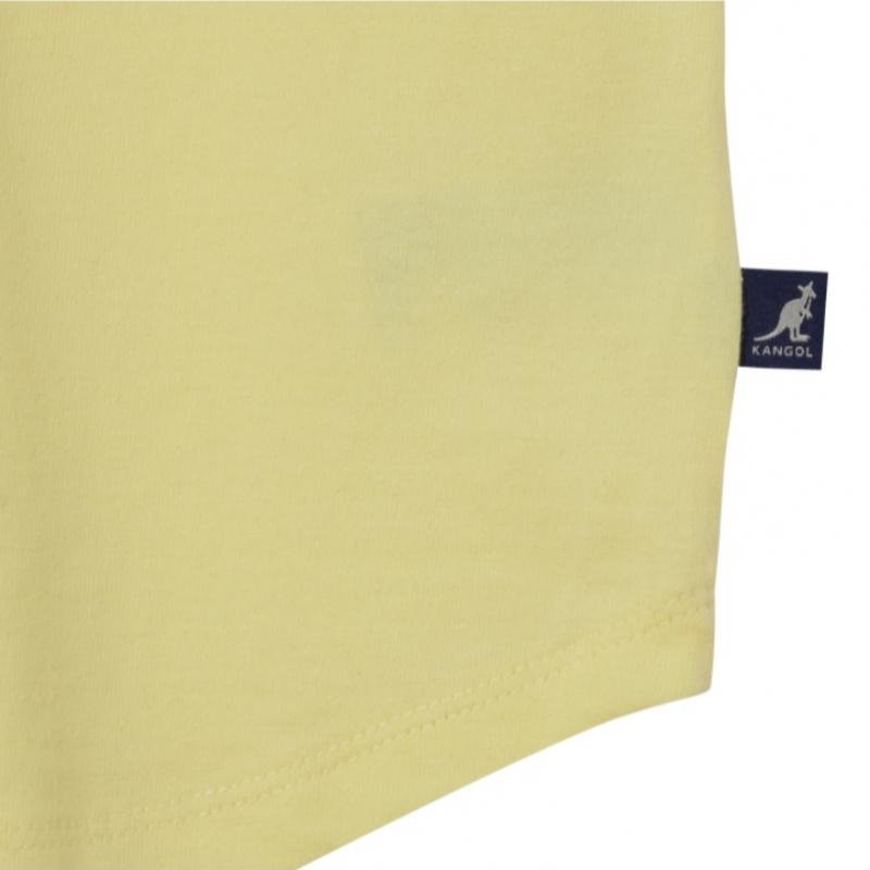 KANGOL Women S Laurel ShorT Sleeve T ShirT 2799 Lemon