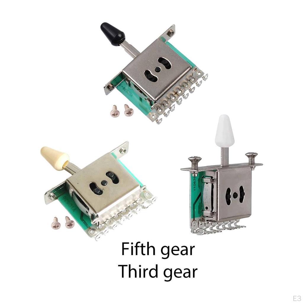 Guitar Pickup Lever Switch Selector Quiet Equipment Maintenance Easy Installation