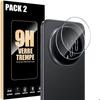 2 Verres Trempés Caméra Arrière pour Honor Magic 8 Pro, Protection Transparent Rigide