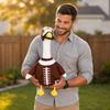 Football Costume Set for 23 Inch Outdoor Statue - Holiday Dress Up Clothes for Yard Decoration