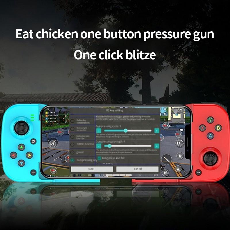 Universal Retractable Gamepad Joystick Mobile Phone Gamepad Bluetooth-compatible Wireless Game Controller For Switch/PS4/PS3/Ios