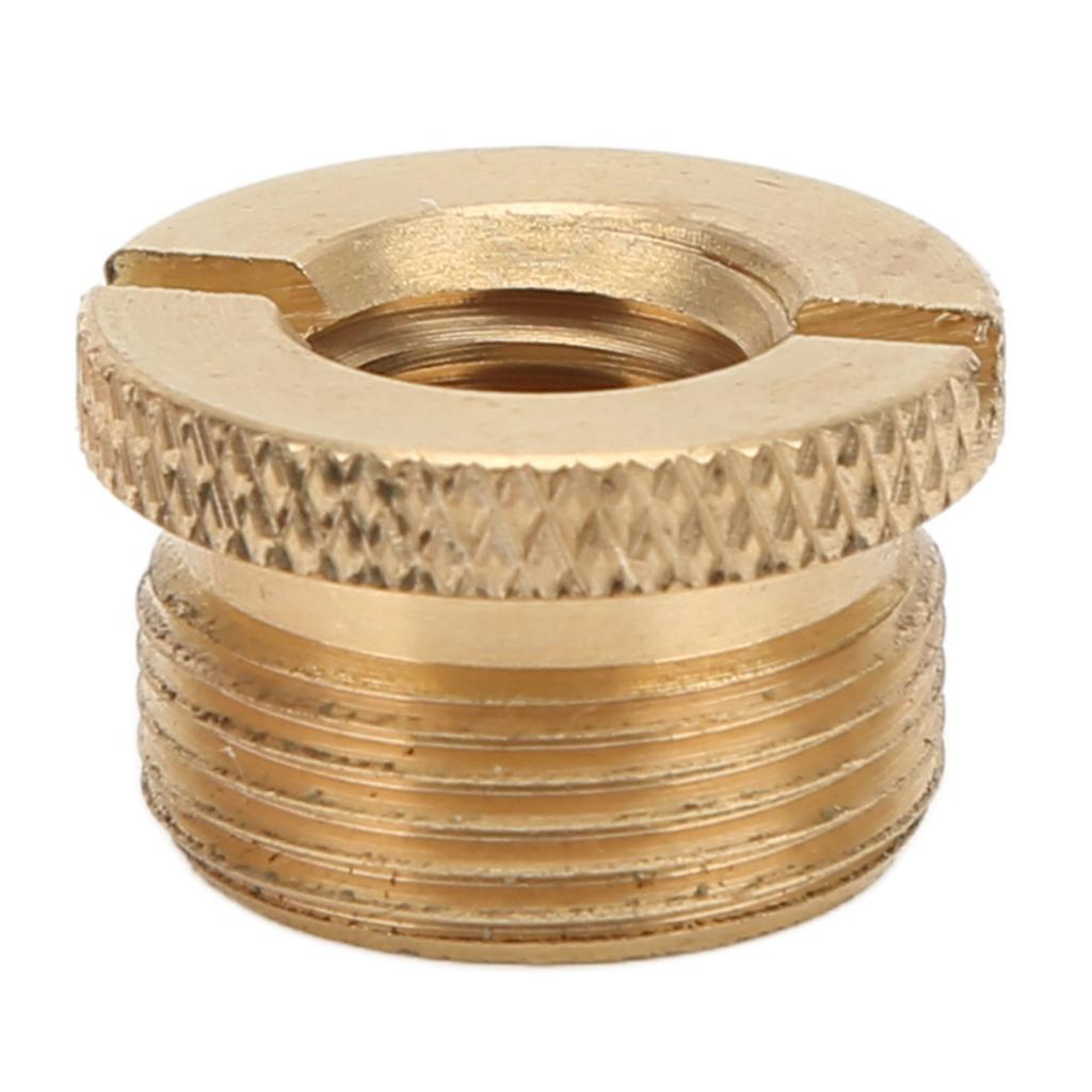 3/8 Inch Female to 5/8 Inch Male Screws Thrd Adapter for Microphone Stand for Mic Mount
