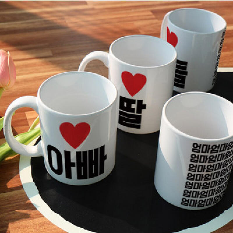 ce163-Design Mug 4p-Mom, Dad, Daughter, Son