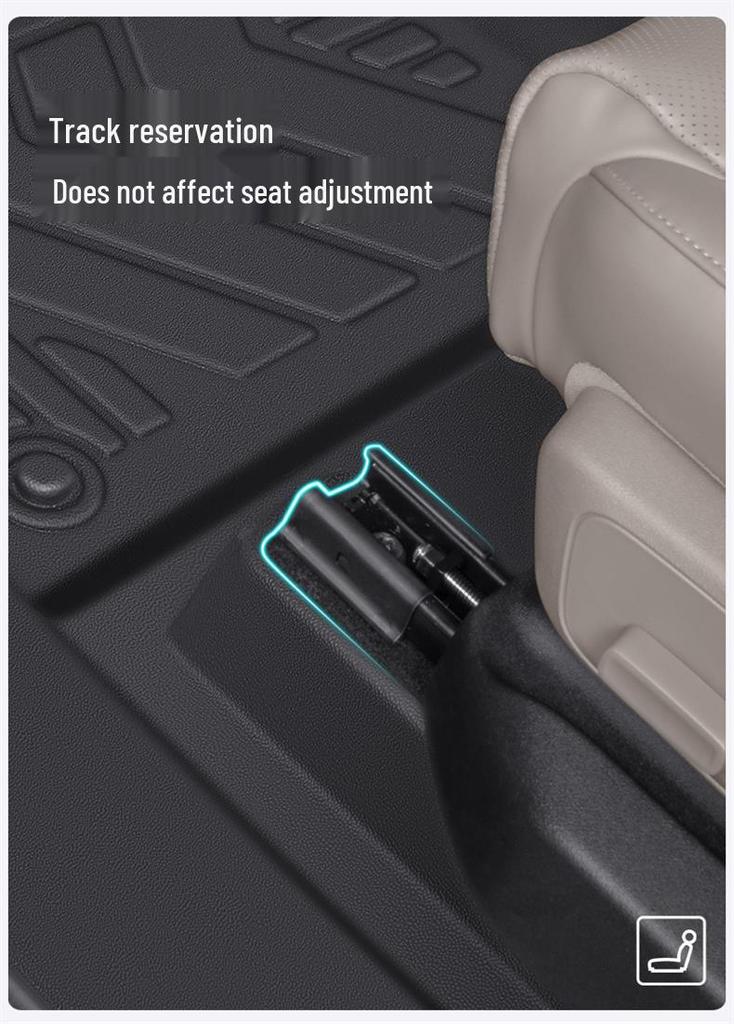 2025 Lydo L90 Special TPE Full Coverage Floor Mats for Six-Seven Seat Cars
