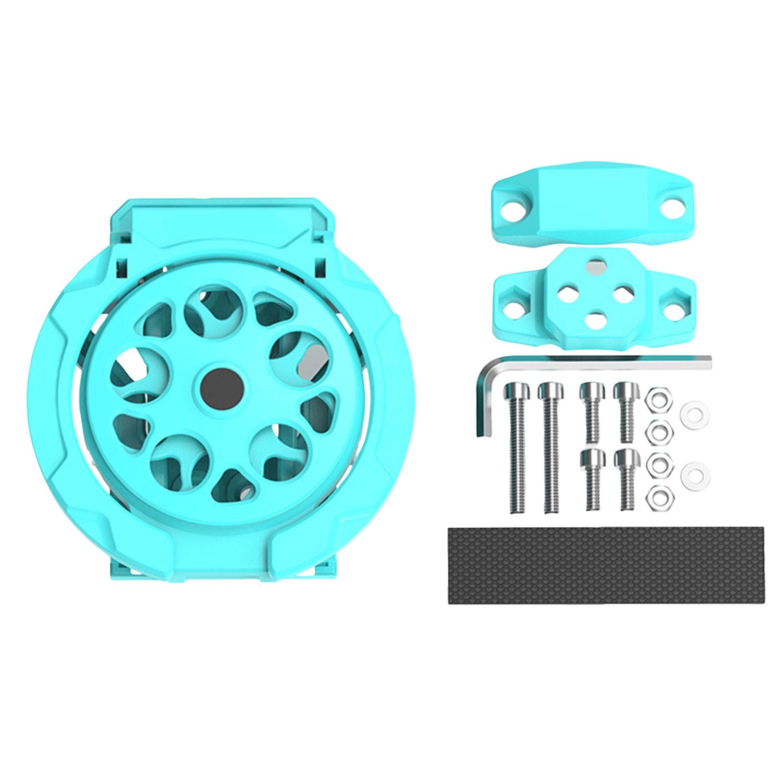 

Plastic Bicycle Water Bottle Holder Adjustable Mounting Bracket with Screws and Allen Key Compatible with Various Bike Frames One Size синій