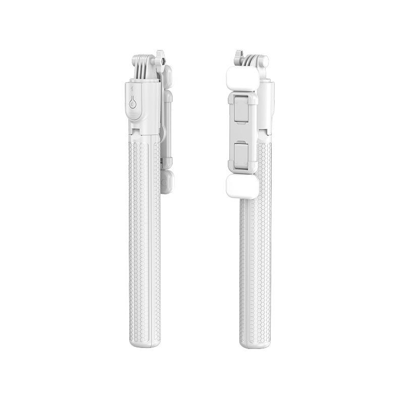 Z7 Portable 1.7m Handheld Selfie Stick Tripod with Fill Light for Live Streaming