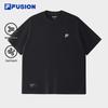 FILA FUSION Men's Zhang Hao Edition Cooling Quick-Dry Knit T-Shirt