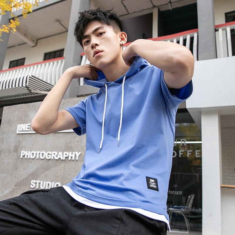 BROWON False Two Short Sleeve T-shirt 