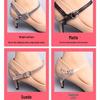 Anti-Slip High Heel Shoelace Buckles for Secure Fit