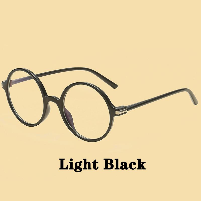 New Arrival Circular Plain Glasses Pc Frame Glasses Ultralight Men Women Fashion Eyewear for Male Female Ordinary Glasses