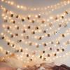 1 String LED Fairy Lights with Photo Frame Clips -in/Battery-Free (Batteries Not Included) String Lights for Photo Wall,Wedding,Christmas Decorations