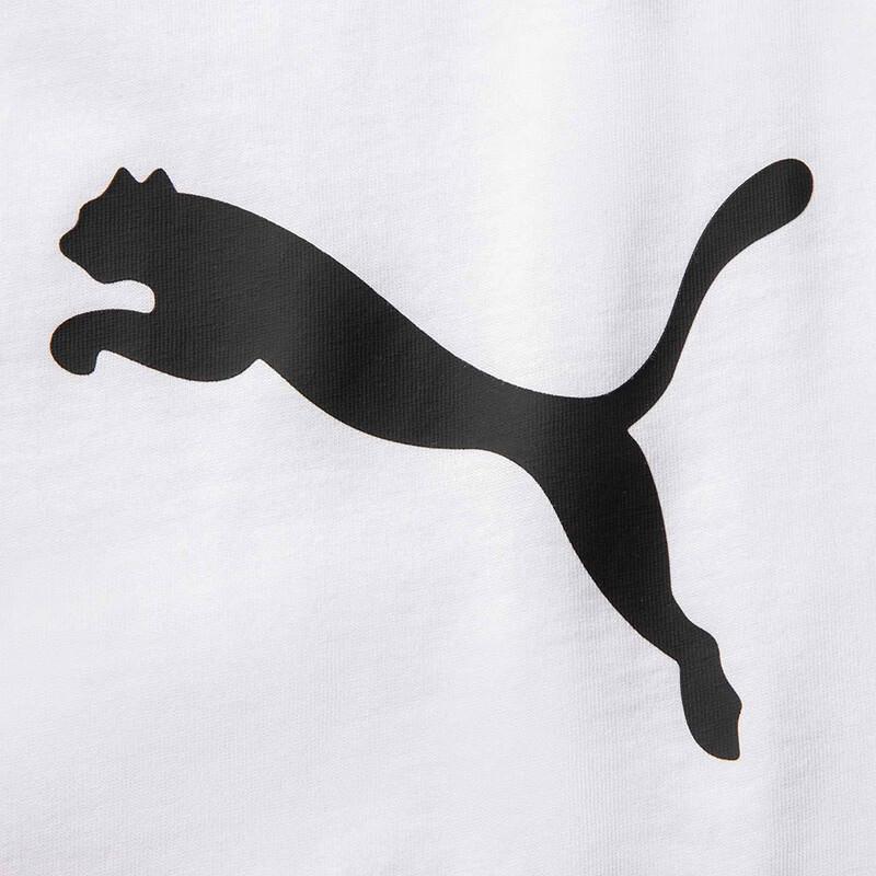 PUMA Casual Fashion Versatile Round Neck Short Sleeve T-Shirt Unisex Tops White 691347-02