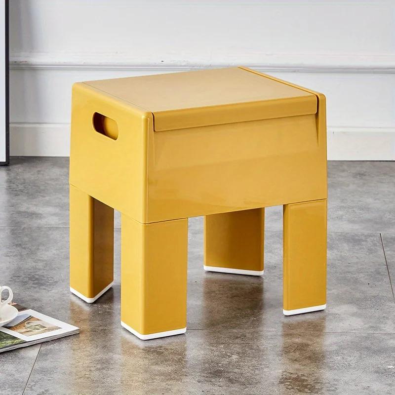 Household Small Stool, Modern and Simple Low Stool, Home Storage, Shoe Changing Stool, Sedentary Small Chair