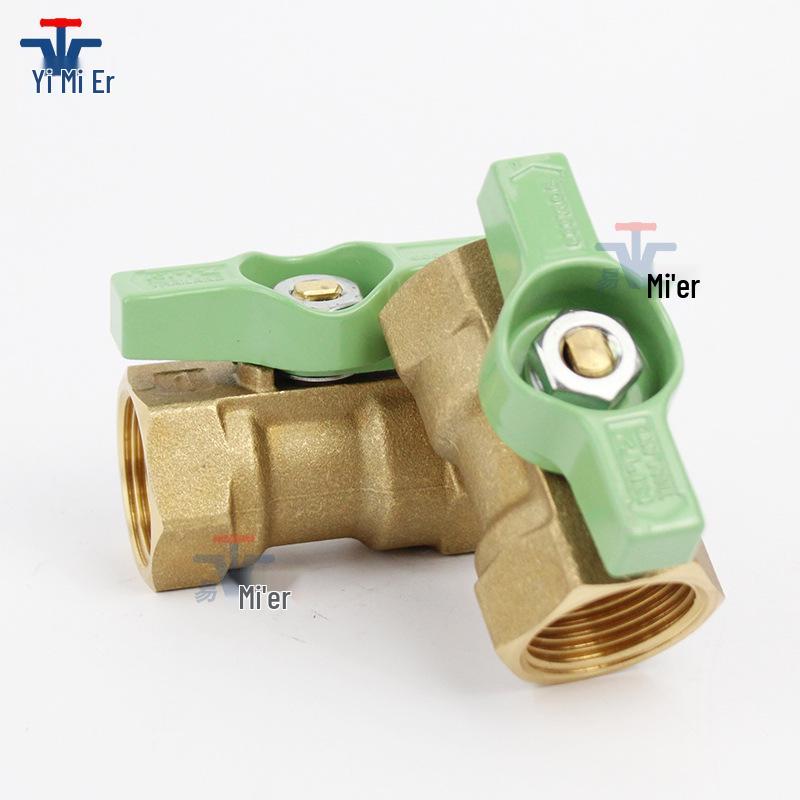 Japan KITZ TKT Brass Ball Valve, Threaded Female, Butterfly Handle, 1/4" & 3/8" In Stock.
