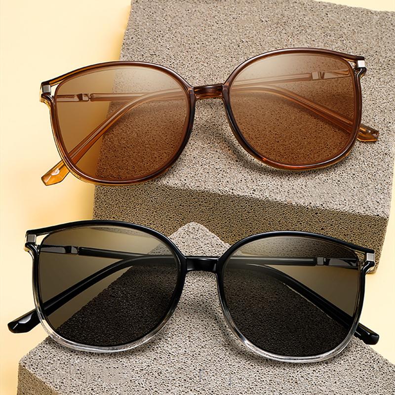 Винтажные брендовые фотохромные солнцезащитные очки для мужчин и женщин — фото 3