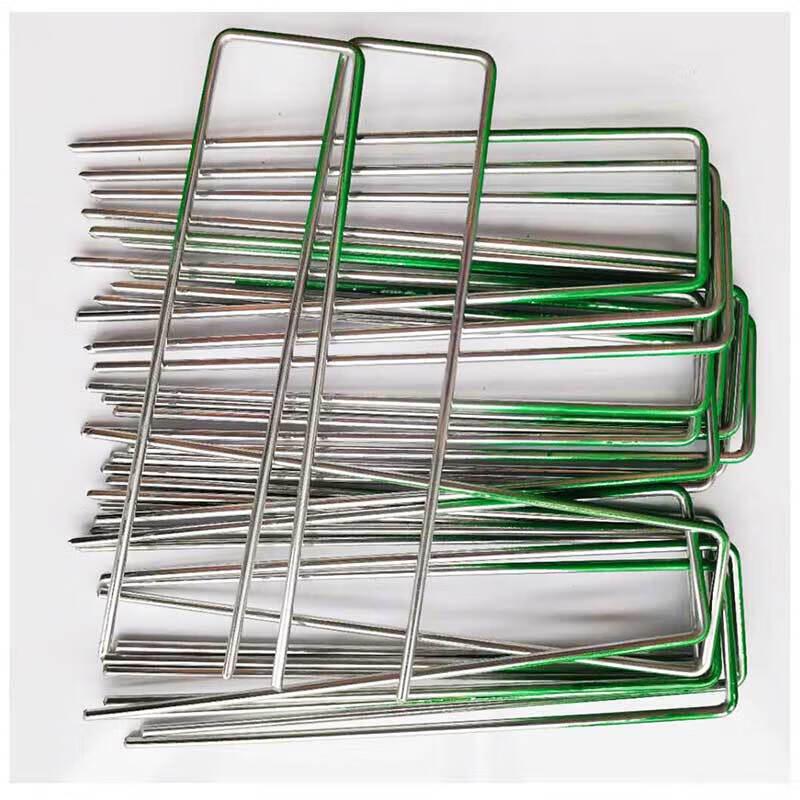 Galvanized Steel U-Shaped Garden Stakes