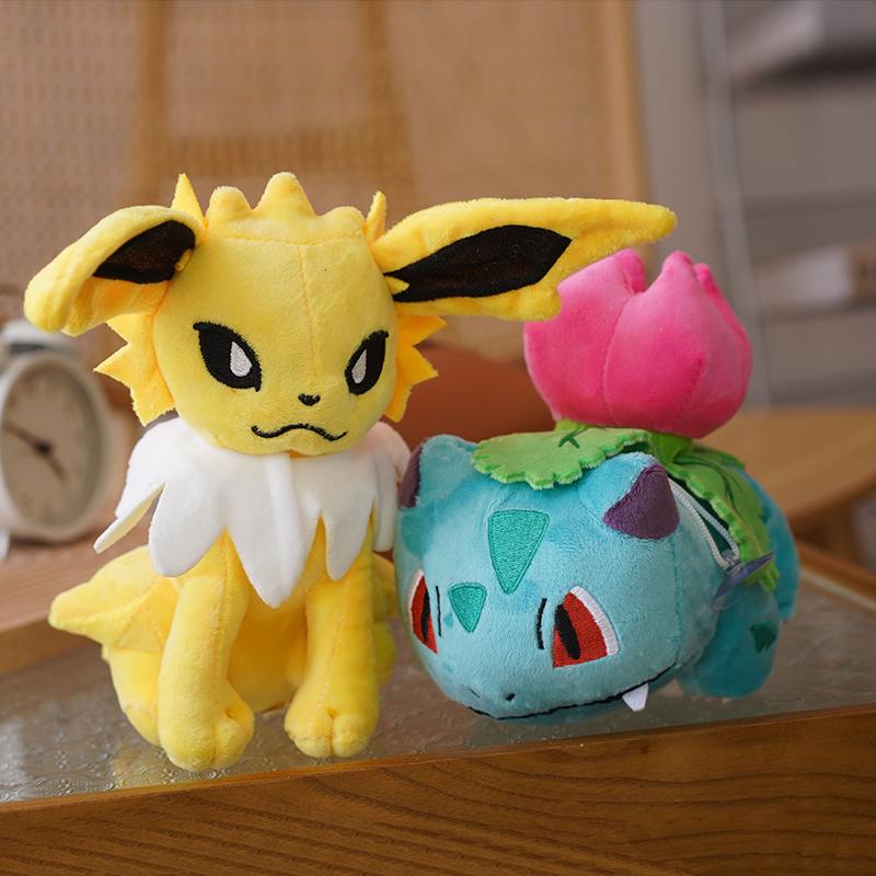 20cm Anime Pokémon Horsea Charizard Plush Toy Bewear Spheal Poliwag Sylveon Doll Mudkip Pikachu Plushie Children's Gifts