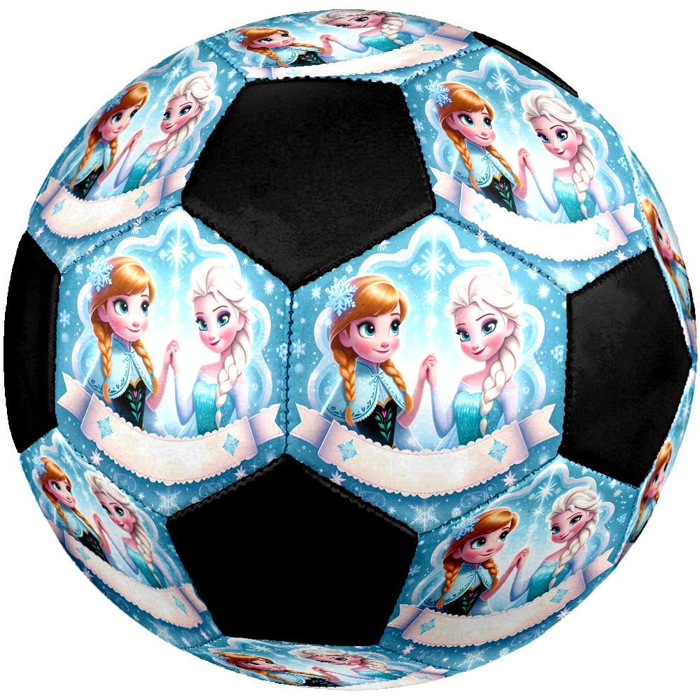 Elsa Theme Size 5 Soccer Ball, Suitable for Both Indoor and Outdoor Matches, a Gift Suitable for Everyone.