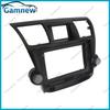 Gamnew 10 Inch Car Frame Fascia Adapter Cable Android Radio Dash Fitting Panel Kit For Toyota Highlander 2007-2013