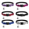 Pet Cat Safety Buckle Dog Small Dog Patch Cloth Bell Shirmmering Adjusted Collar