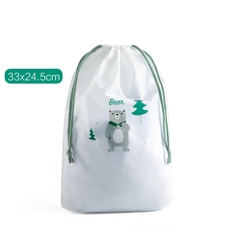 Waterproof and Moisture-Proof Travel Storage Bag Cartoon Drawstring Bag Drawstring Clothing Storage Bag Travel Packing Organizer Bag Wholesale