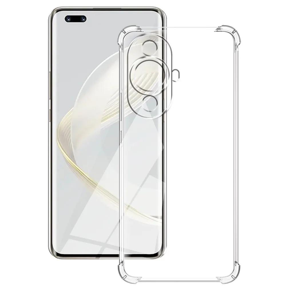 For Huawei Nova 11i Case Clear Shockproof Silicone Soft Cover Cases For Huawei Nova 11 Coque For Huawei Nova 11 Pro Fundas