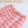 Women's Plaid Cotton Pajama Pants - Summer Thin, Loose Fit, Elastic Waist, Plus Size, Outdoor & Home Wear