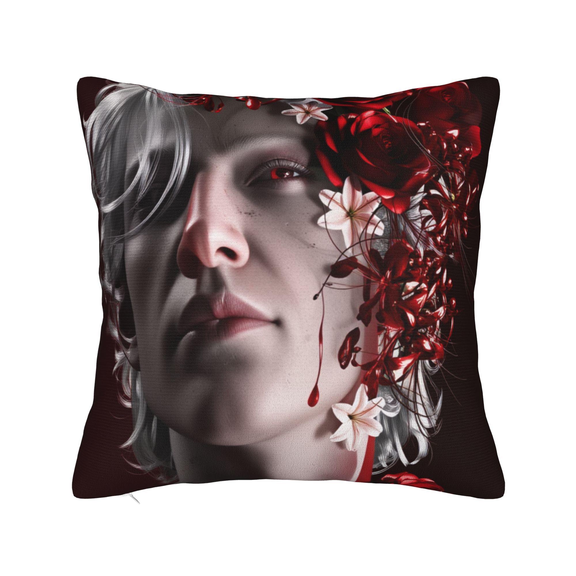 Astarion greatly disapproves Pillow Cover  Cute Funny Pillow Case For Couch Sofa Bedroom Design Pillowcases Birthday Gift 12x12Inch