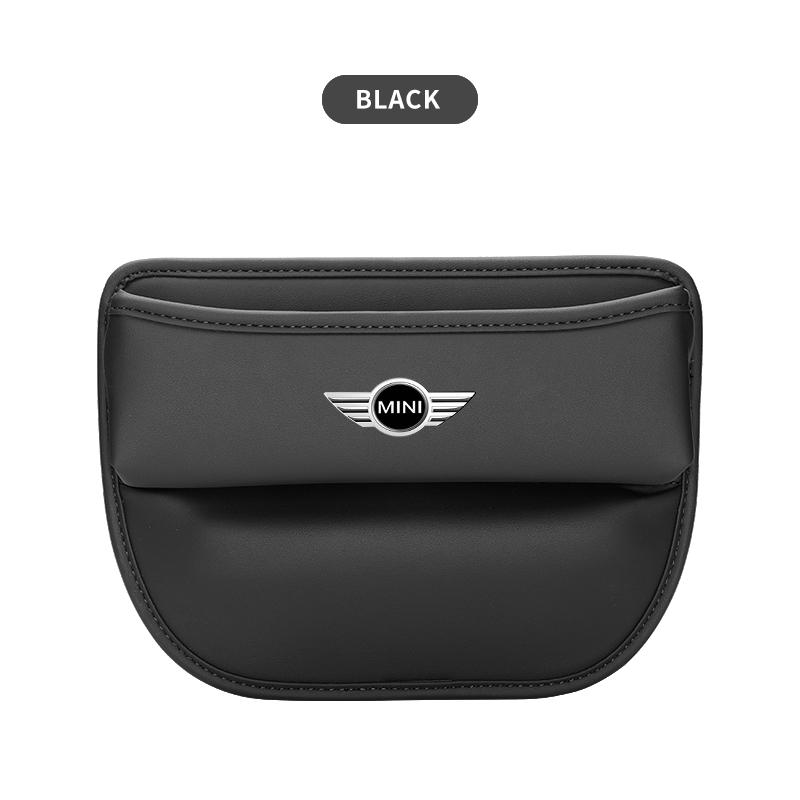 

Leather Car Logo Seat Organizer Box Car Interior Accessorie For BMW Mini Cooper F54 F55 F56 R56 R60 SONE Roadster Clubman Coupe