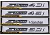 Compatibel met BMW X1, X3, X5, X6 xDrive Modellen: 20i, 28i, 30i, 35i, 40i - Logo op Spatbord Zijkant en Achterkant.