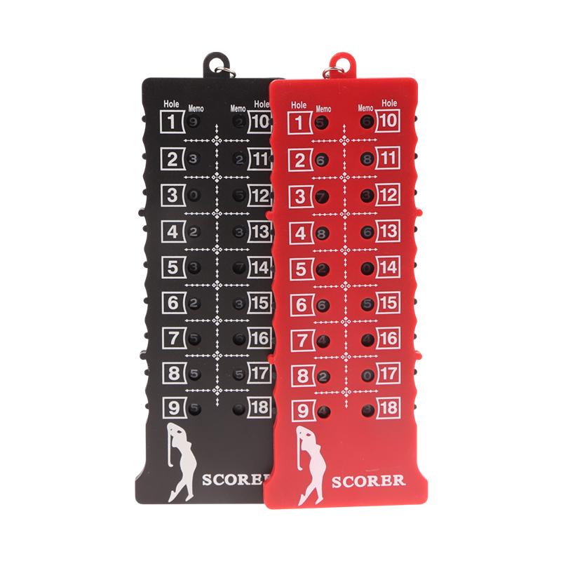 18 Hole Golf Stroke Putt Score Counter Golf Score Indicator With Keychain Golf Training Practice Competition Accessories