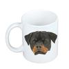 Rottweiler -Kubek Ze Zdjęciem I Napisem Geometryczny Pies Art-Dog
