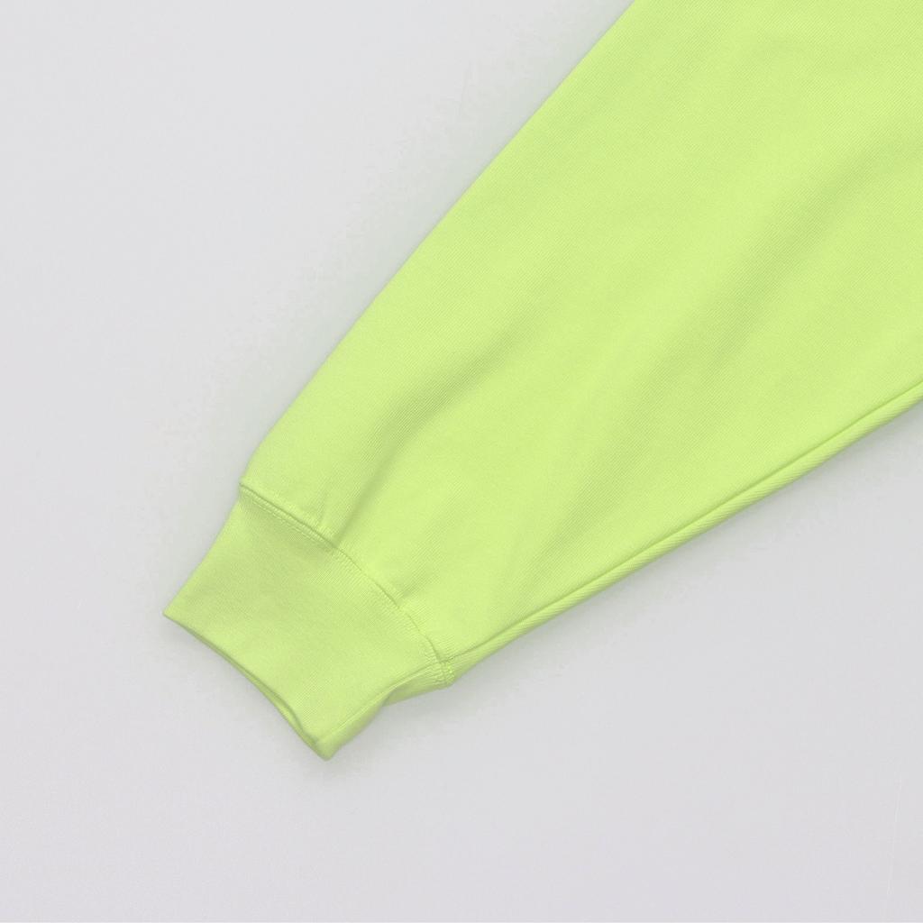 Nike Printed Round Neck Casual Long Sleeve Drop Shoulder T-Shirt Women T-Shirt Light-Lemon-Yellow HJ1497-736