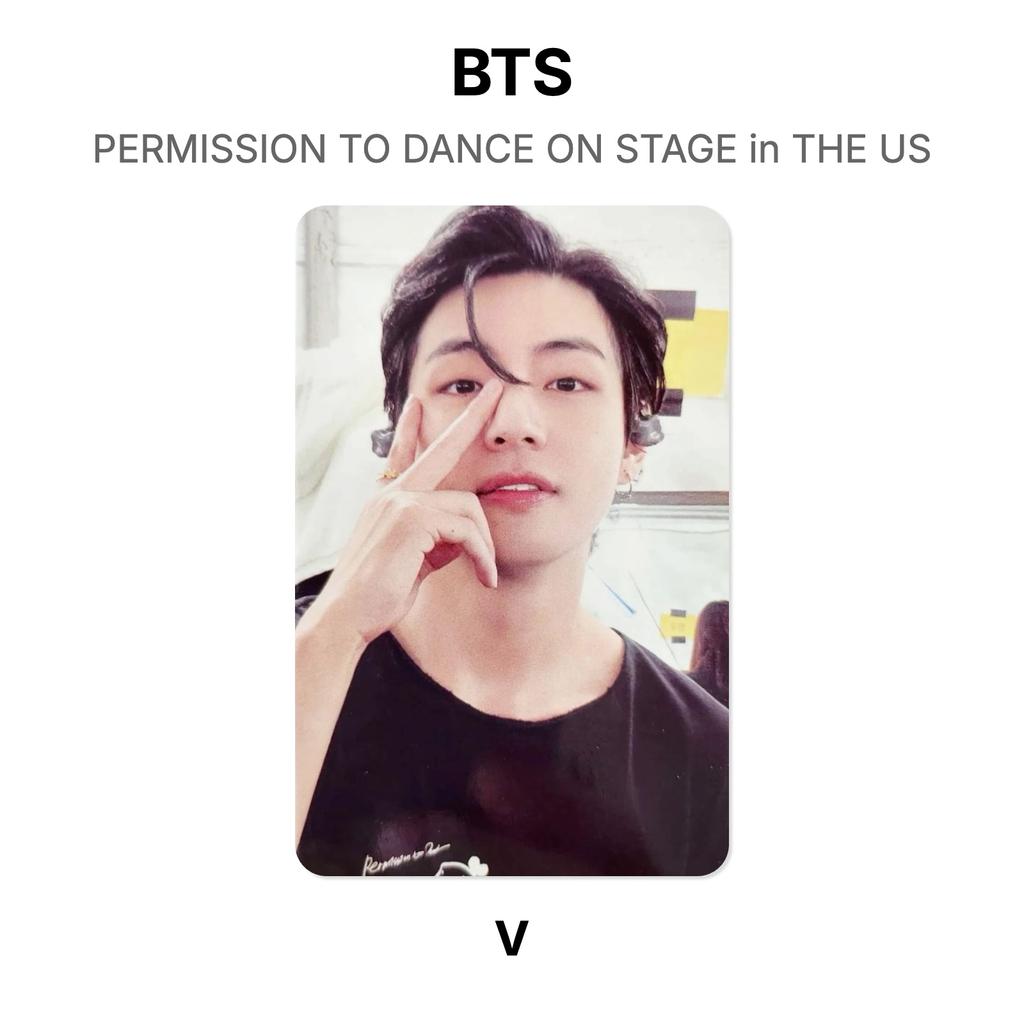 BTS ABD'de SAHNEDE DANS ETME İZNİ Resmi Fotoğraf Kartı