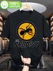 T-shirt Unisex Logo The Prodigy 100 Design Ufficialmente Ispirato Faccia Iconica Gioiosa Stampa Logo Iconico T-shirt Traspirante Girocollo 180gsm