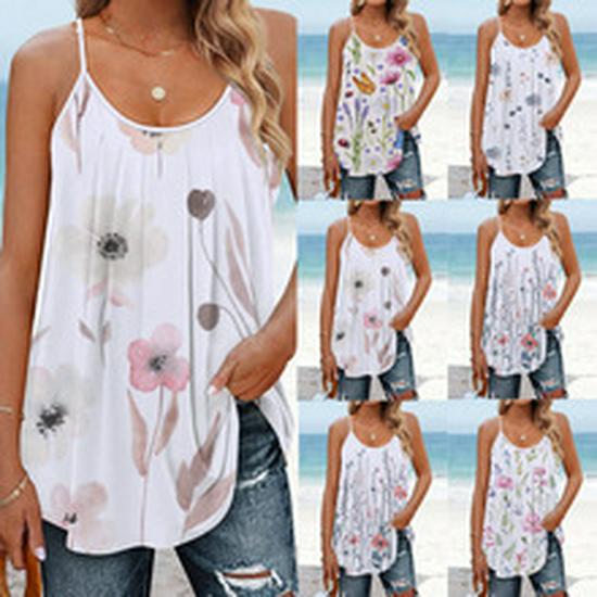 European & American V-neck Loose Chiffon Shirt - Women's Casual Top