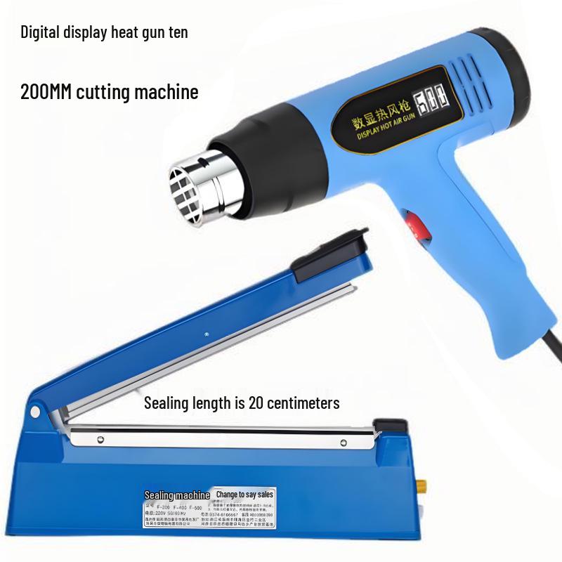 Hot Air Gun Heat Shrink Sealer for Phone & Book Packaging