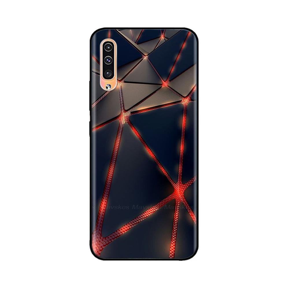 For Samsung Galaxy A50 Case TPU Soft Silicone Back Cover Cartoon Phone Case For Samsung A50S A30S A50 A30 S Bumper Fundas Shells
