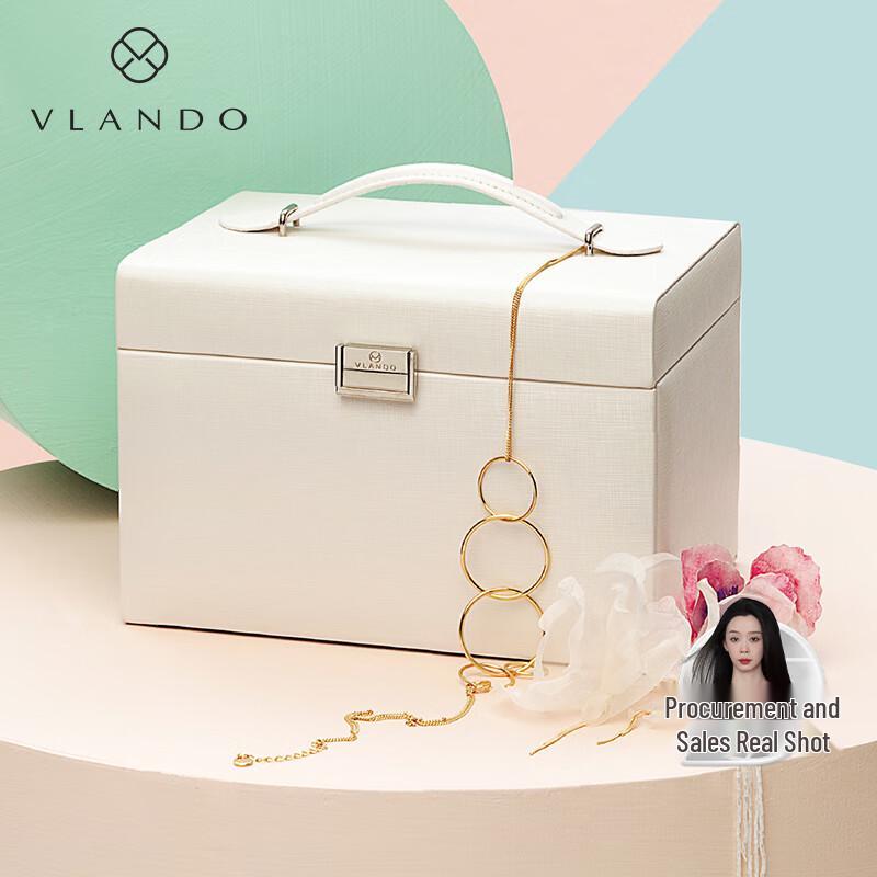 VLANDO Luxury Jewelry Organizer Box