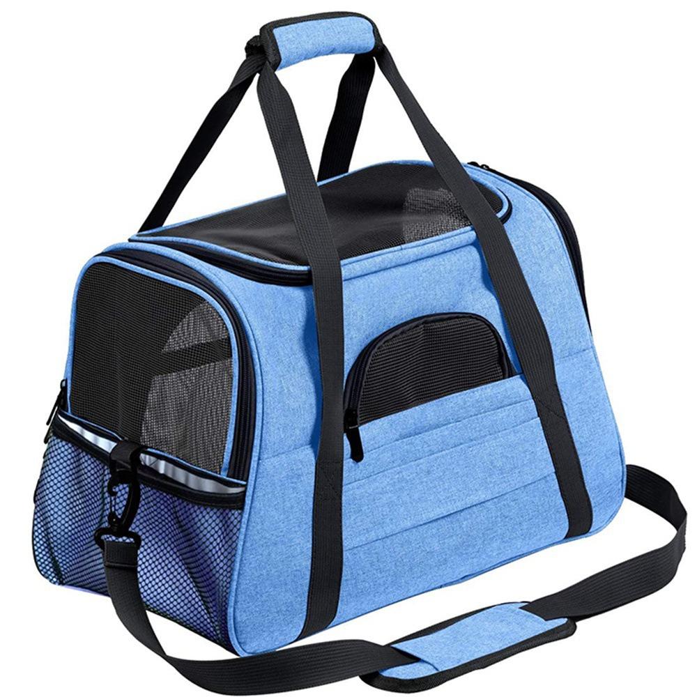 Portable Portable Cat Bag for Outdoor Use, Transparent, Breathable, Foldable Pet Bag That Can Be Diagonally Crossed, Car Cat and Dog Bag
