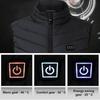 Winter Beheizbare Weste Winterjacke USB Elektrische Heizweste Beheizte Winterweste Für Outdoor Skifahren