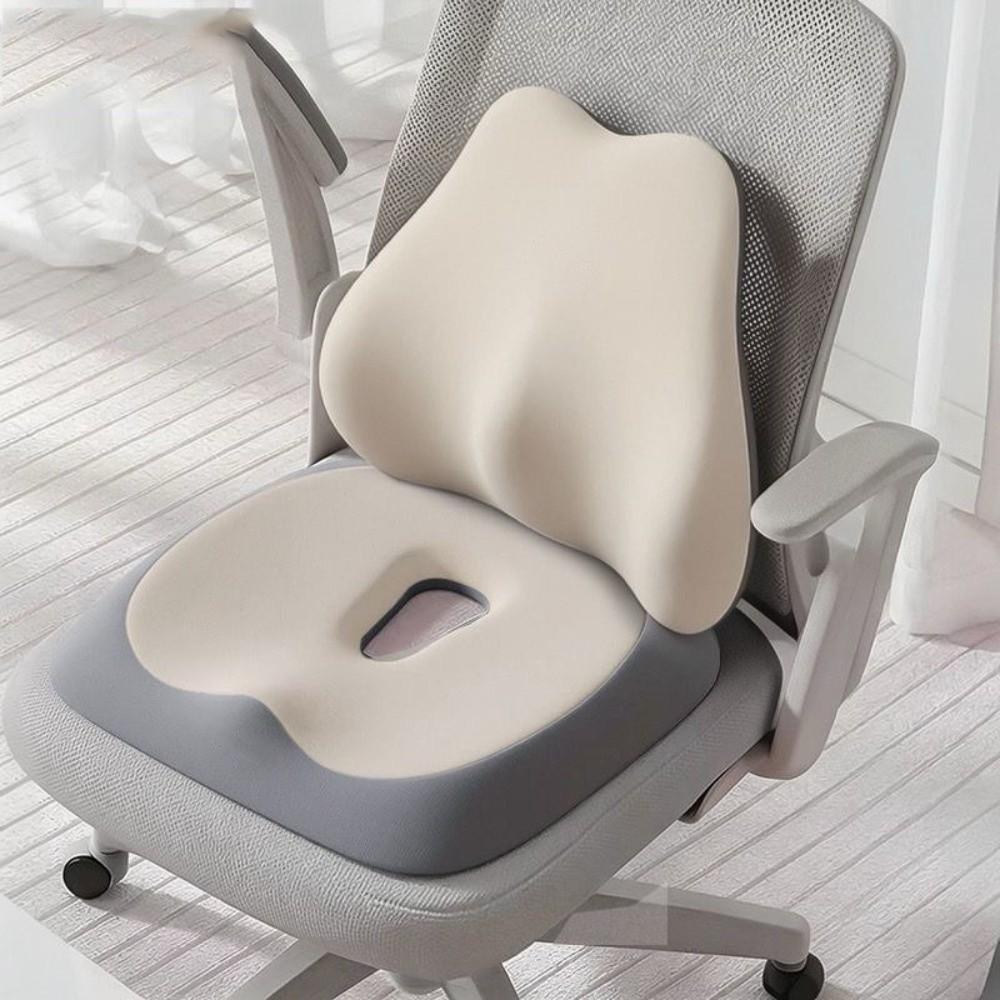 Non-Slip Bottom Seat Cushion Ergonomic Design Posture Support Cushion for Long Sitting