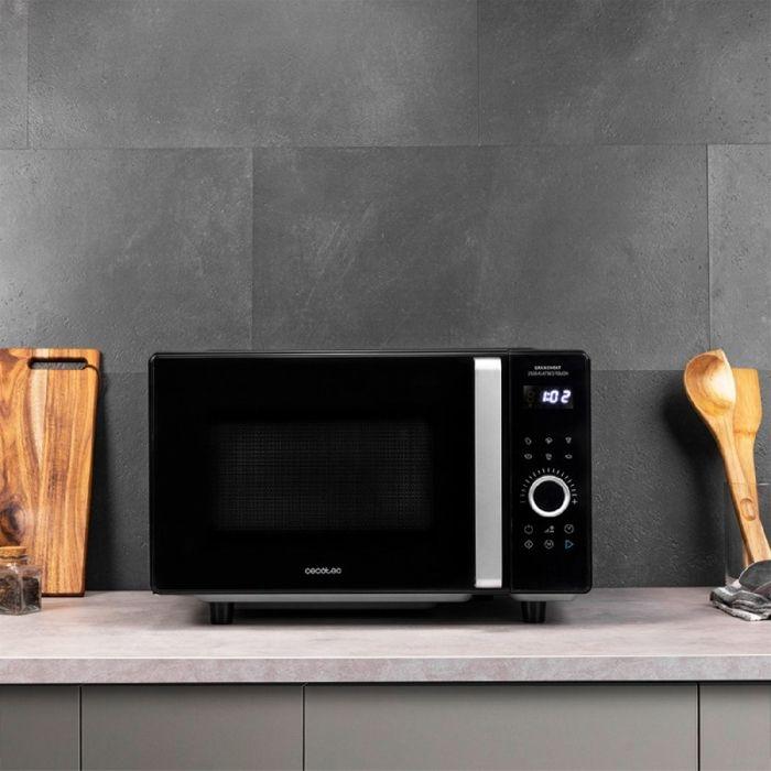 Cecotec Cuptor cu microunde GrandHeat 2500 Plat Touch Negru