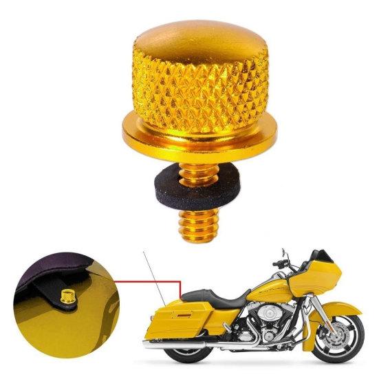 Universal Aluminium Seat Bolt Fender Screws Mount Knob Cover Cap for