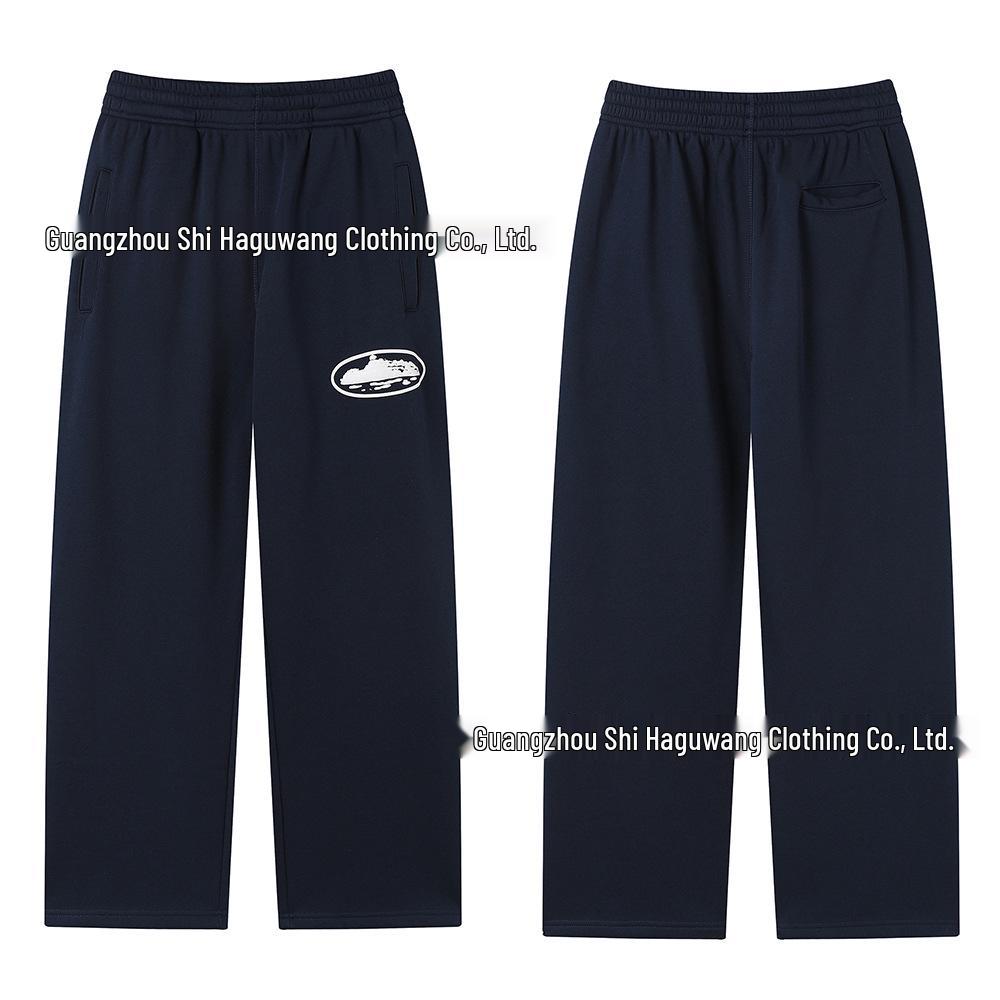 

Унисекс худи Corteiz Alcatraz с принтом американских букв из флиса и спортивные штаны Small